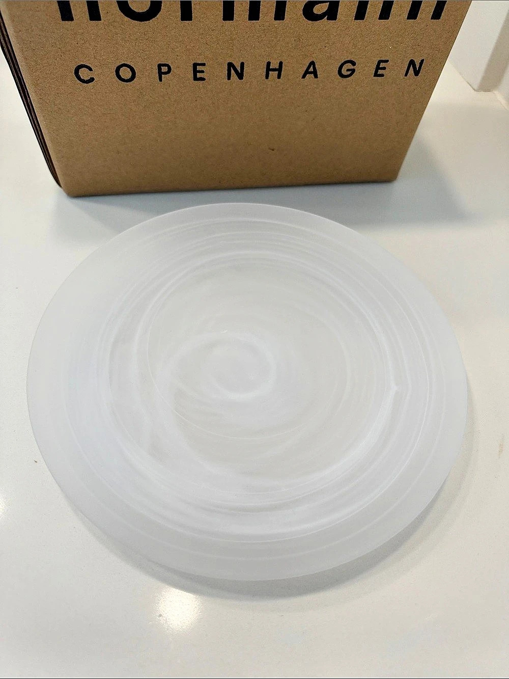 Set of 4: Normann Copenhagen Cosmos Plate Ø21 Cosmos Plate Ø21 White Dinner Plat